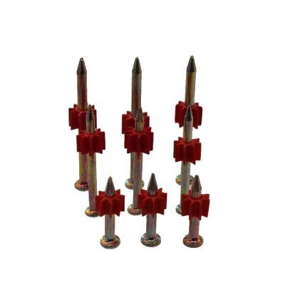 China Construction Materilals And Manufacture Material Shooting Nail Assembled Gas Shooting Pin Nails 60 Steel for sale