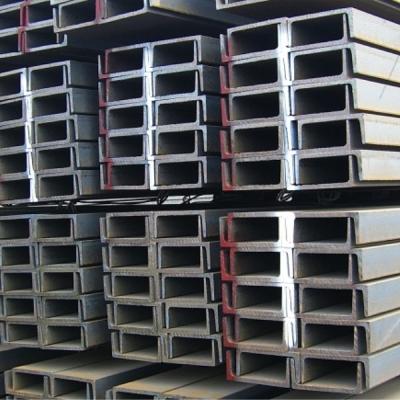 China Construction GB ASTM JIS Galvanized Structural Steel U Channel, V-shaped Steel Channels, C Channel for sale