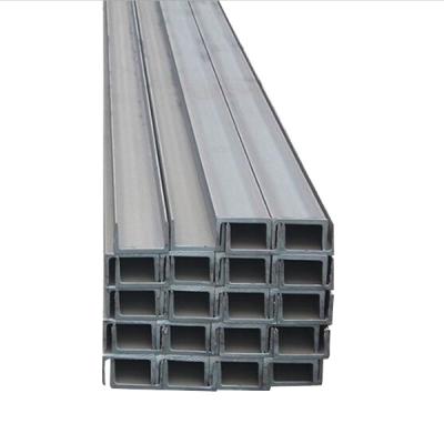 China construction u channel price/steel posts u channel fence/flexible u channel sharpening express china for sale