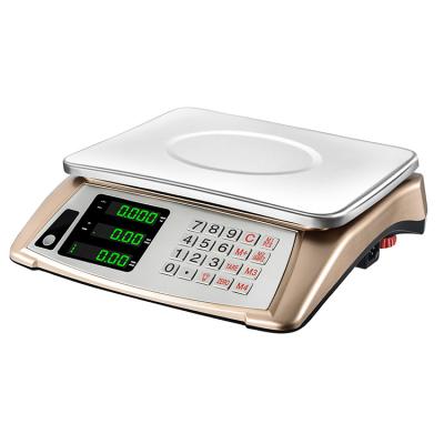 China Classic Style Calculating Price Scale Digital Price Scale Balanza 40Kg Counting Scale for sale