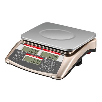 China Industrial Price Calculation Scale 30Kg Digital Weight Calculating Precision Scale With 1G Count Function for sale