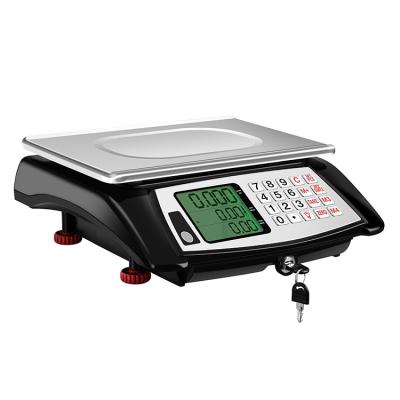 China Price Calculating Counting High Accuracy Digital Scale Stainless Steel Electronic Scale With Recharge Battery for sale