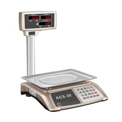 China High Accuracy Electronic Price Scale Digital Computing Weighing Scale for sale