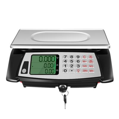 China Price Calculating Counting Scale High Precision Digital Electronic Scale Weighing Scales With LED Display for sale