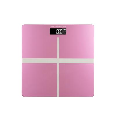 China Multifunctional Digital Stainless Iron Mini Body Weighing Bedroom Scale for sale