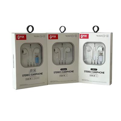 China In-ear Noise Canceling Earphone For iPhone 6 5s Earphone With Mobile MIC And Volume Control Headset for sale