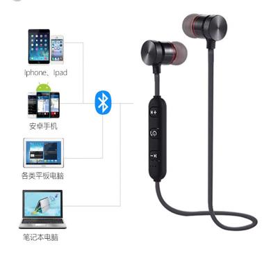 China In-ear Earphone Headset Wireless Sports In Ear Earbuds Magnetic Wireless Earphone With Mic For Mobile Phone For M5 Bluetoo Th for sale