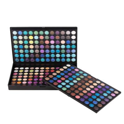 China Full Box 252 Colors Eyeshadow Palette Matte Pearl Matte Three-Layer Waterproof Eyeshadow Makeup Customized Waterproof Glitter Eyeshadow Palette for sale