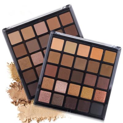 China Hot Selling OEM Waterproof Waterproof Clean Product Brand Plastic Eyeshadow Palette Container Wholesale for sale