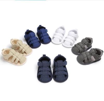 China New Style Anti-slippery Warm Structure Oxford Baby Toddler Shoes Soft Sandal for sale