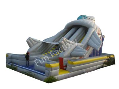 China SGS fuerte del paño de Oxford de la diapositiva inflable gigante del parque de los niños en venta