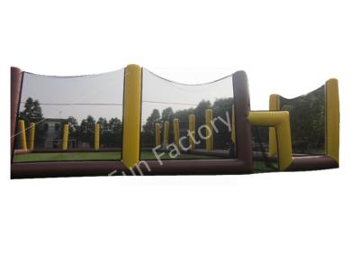 China Activity Inflatable Paintball Bunkers Digital Printing 0.9mm Thick for sale