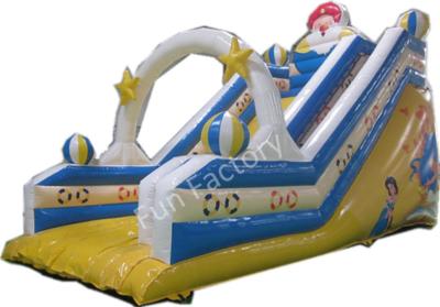 China Aladdin Magic Lamp Inflatable Water / Dry Slide Story Slide For Aquapark for sale