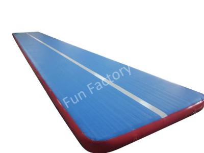 China 15m Gymnastics Inflatable Tumble Track Made of Double Walk Fabric from South Korean for sale