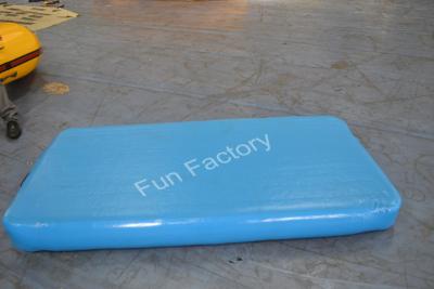 China Folding Inflatable Gymnastics Mats Fire Retardant Inflatable Tumble Mattress for sale