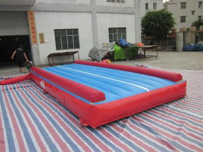 China 0.55 mm PVC Tarpaulin Inflatable Air Track Gymnastics Square for sale