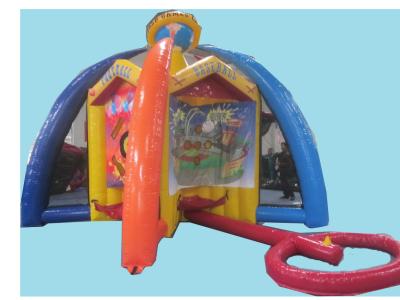 China Kids Inflatable Sports Games , Playground Giant Inflatable Football Field for sale