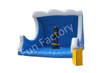 China Inflatable Kids Games Inflatable Surfboard Simulator With 0.55mm Plato PVC tarpaulin for sale