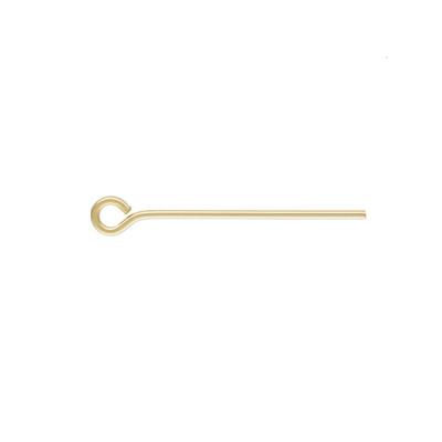 China Hot Sale Earring Mail Non-fading Findings 9 Word Needles For DIY Earring Making Accessories Jewelry Eye Key Pins for sale