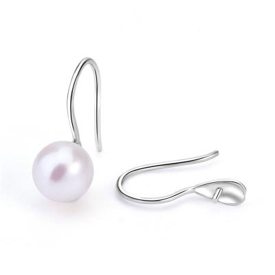 China DIY Jewelry Accessory 100% 925 Sterling Silver Ear Hook Blank Settings Diy Bass Earrings Bead Ear Jewelry Making Accessories Wholesale for sale