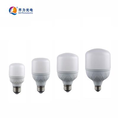 China Warehouse / 5w / 9w / 13w / 18w / 28w / 38w / 48w / 60w residential led bulb plastic housing e27 led bulb part for sale