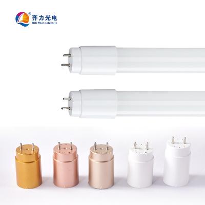 China Shopping Mall Home Office Living Room Lighting Glass Led Tube Light Tube Light Housing Round for sale