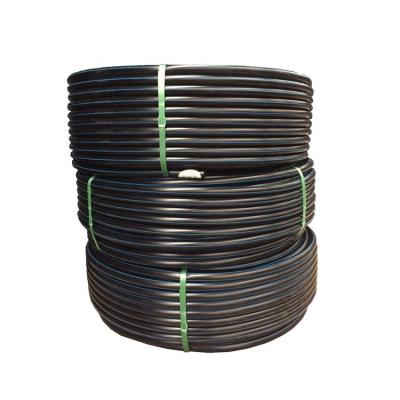 China Water Supply/Gas Distribution/Harvesting/Irrigate High Pressure PUHUI Hose 25mm Flexible Agricultural Irrigation HDPE Pipe Black Price for sale