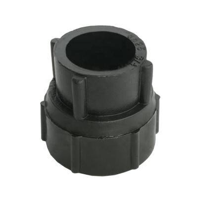 China Water Supply / Distribution / Gas Mining / Irrigate ASTM F714 DN25 HDPE Socket Fusion Female Treaded Equal Coupling For Sale for sale