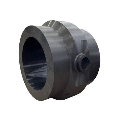 China Water Supply / Distribution / Gas Mining / Irrigate PUHUI HDPE PN25 High Pressure Lathe Processing Fittings Reducing Tee for sale