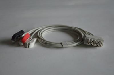 China GE Marquette 3-lead leadwires, clip,0.9m for sale