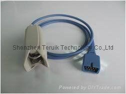 China MEK reusable adult finger clip spo2 sensor probe for sale