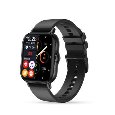 China Touch Screen IOS Android Fitness Tracker Smart Watch Band Blood Heart Rate Waterproof Call Music Sport Smart Watch for sale