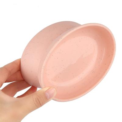 China Cat Food Non-automatic Oblique Basin Protection Neck Mouth Pet Drinking Bowl for sale