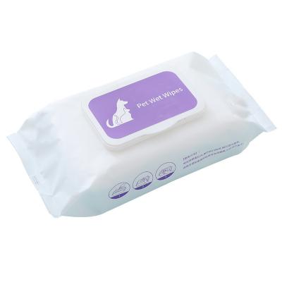 China Sustainable Pet Cleaning Products Universal Dog And Cat Tear-Eliminating Cloths for sale