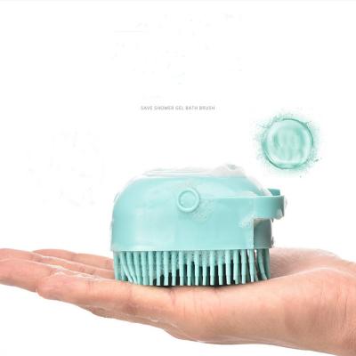 China Sustainable General Pet Cleaners For Cats And Dogs Massage Bath Cleaning Brush for sale