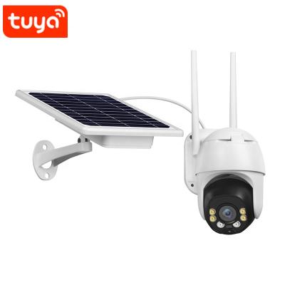 China Tuya Humanoid 1080P Tracking Human Motion Detection 4G WIFI Smart PTZ IP Outdoor Wireless Alert Push Two Way Audio Full Color Infrared for sale