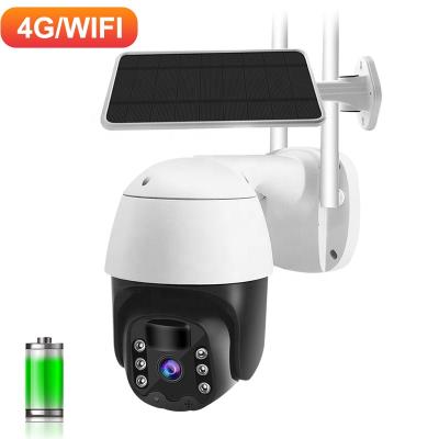 China Human Motion Tracking Outdoor Audio PIR Two Way Audio Solar Power Security Camera Wireless IP67 Wireless IP67 Network Waterproof IP Camera TUYA Smart for sale