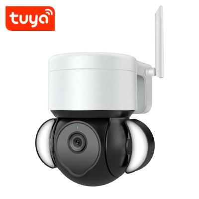 China 2021 Hot IP Wireless Camera IR10m P2P Waterproof Wifi 3MP Dome PTP Projector Tracking Human Motion Detect CCTV Securtiy for sale