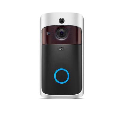 China ABS Smart WiFi Radio Ring Door Bell Phone 1080P HD Visual Waterproof Camera Video Doorbell for Apartment for sale