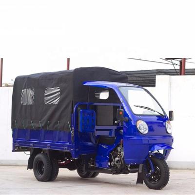 China Cargo motor tricycle with closed cabin/five wheels passenger seat gasoline motor tricycle in Chongqing China for sale for sale