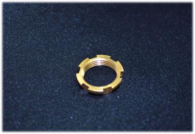 China Brass Copper Connector Auto Turned Parts Accuracy Of Center Distance 0.01mm for sale