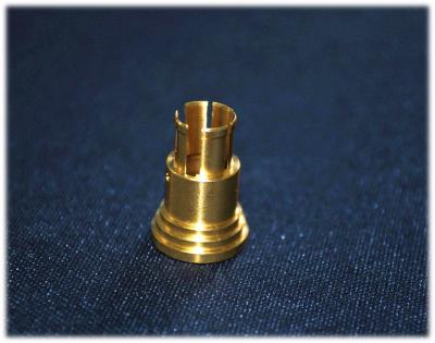 China High Precision Aerospace CNC Brass Turned Parts , Cylindricity 0.005mm for sale