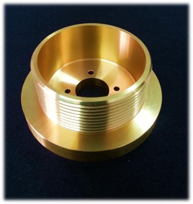 China CNC die de Gedraaide Delen van Preciaion Messing voor Militair, Cylindricity 0.005mm machinaal bewerken Te koop