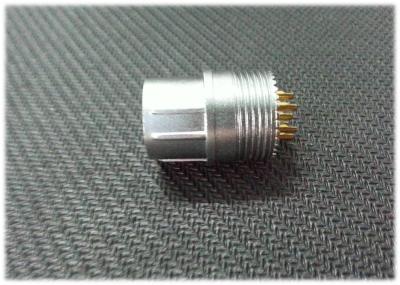 China RF Coax Connector Aluminium Turned Parts / Precision CNC Machining Services for sale