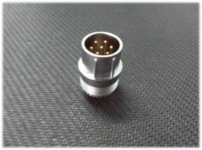 China Milling & Turning Aerospace RF Connector CNC Aluminium Parts Chrome Plated for sale