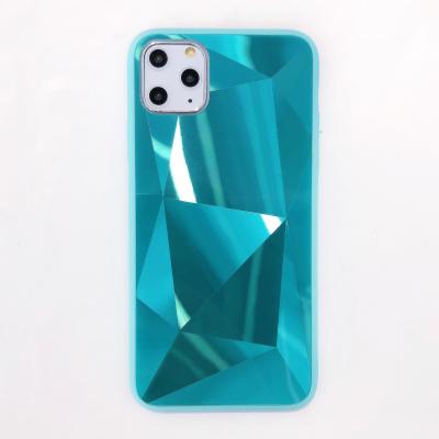 China Fashion 3D Pattern Bling Diamond Hard TPU Anti-drop Case For iPhone 11/12 à venda