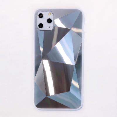 Cina Anti-fall New Arrive 3D Diamond TPU+Acrylic Phone Case For iPhone 12 in vendita