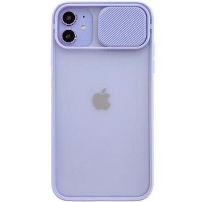 China New Anti-fall Matte Shockproof Case Translucent Slide Camera Lens Protective Cover For iPhone 11 Pro Max for sale