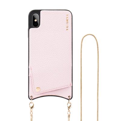 Κίνα New Anti-fall Leather Cross - Body Bag Cover Mobile Phone Purse Long Chain Purse Case For iPhone 11 Pro Max προς πώληση