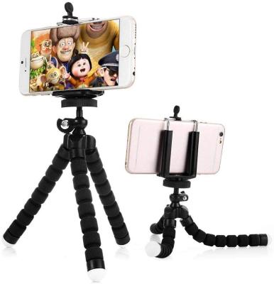 중국 Portable Flexible Flexible Octopus Tripod Selfie Phone Camera Holder Mount Bendable Holder For Smartphone 판매용